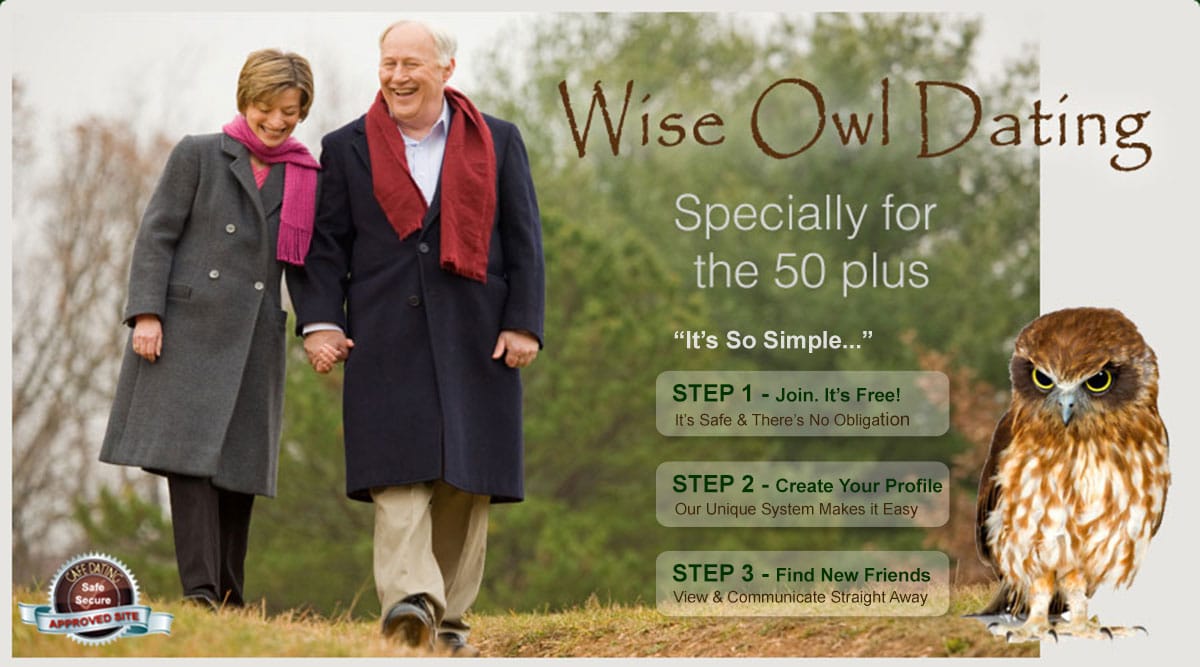 Wise Owl Dating for 50s and 60s Singles